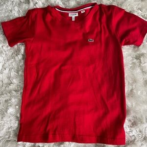 Lacoste boys V-neck T-shirt 10